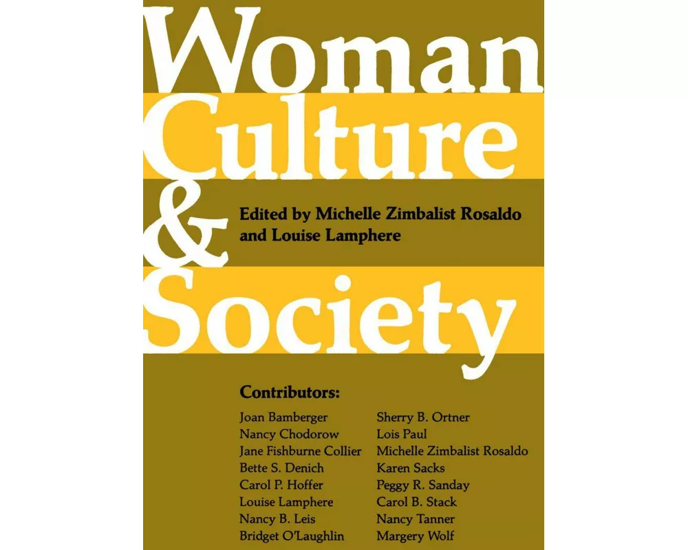 Woman, Culture, and Society