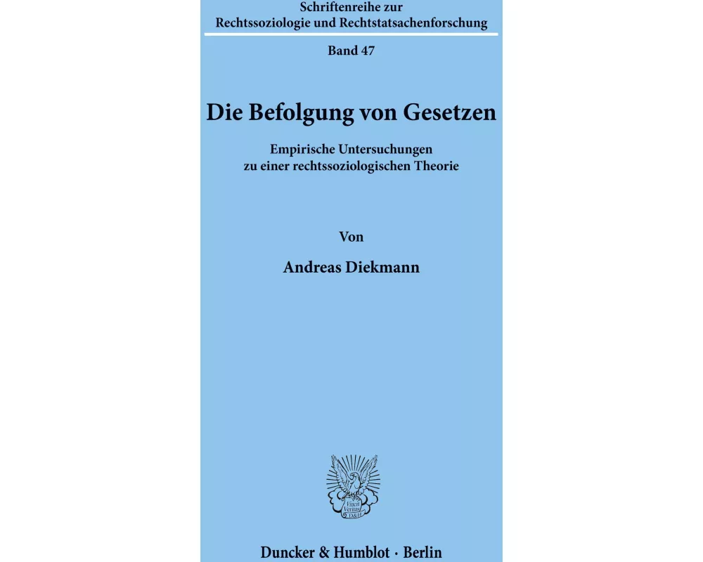 Die Befolgung von Gesetzen