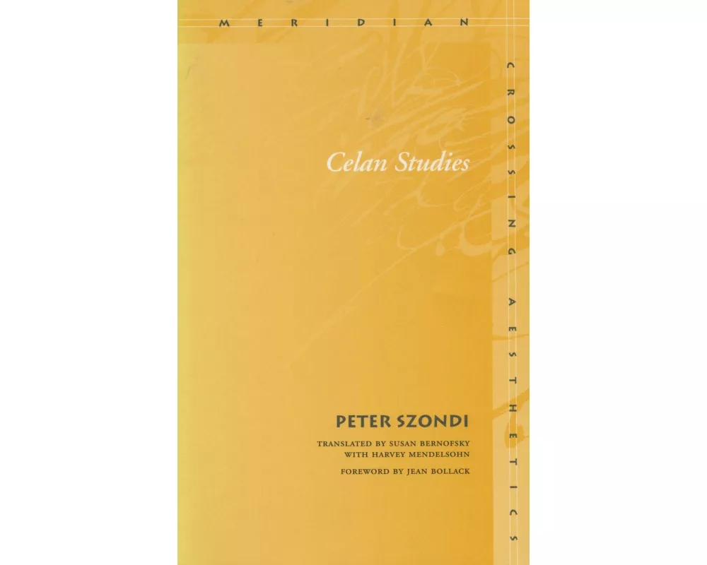 Celan Studies