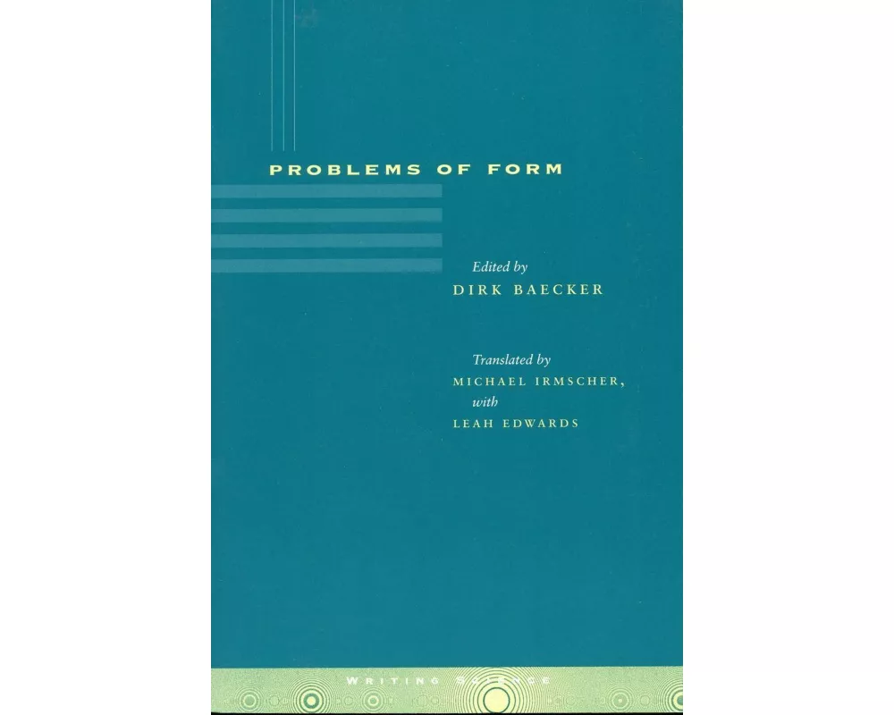 Problems of Form