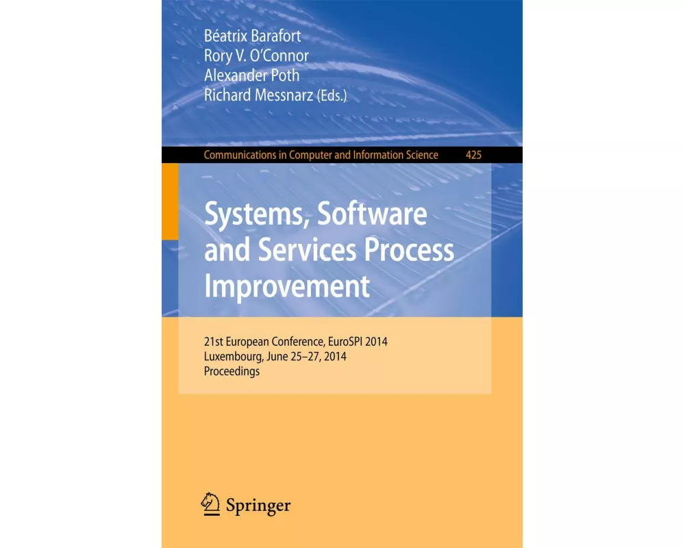 Systems, Software and Services Process Improvement
