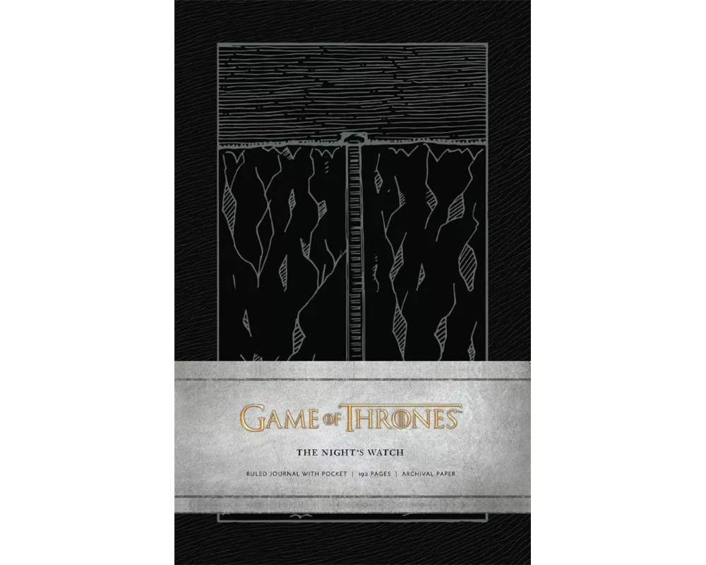 Game of Thrones: The Night's Watch Hardcover Ruled Journal