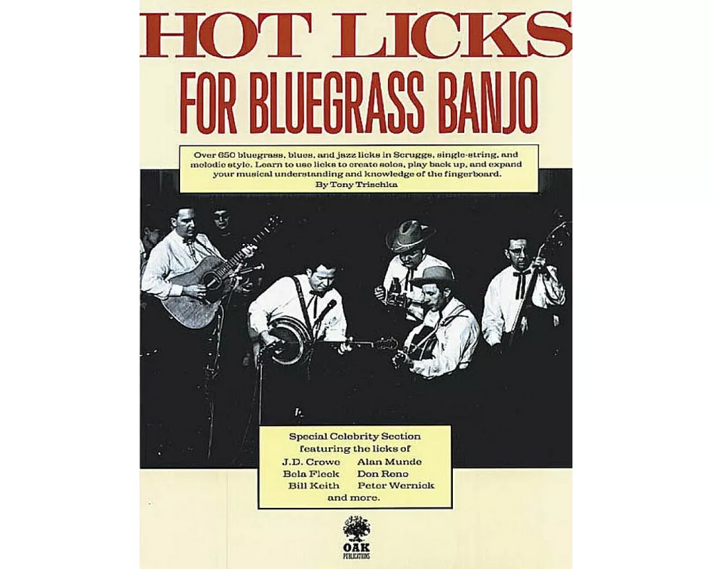 Hot Licks for Bluegrass Banjo