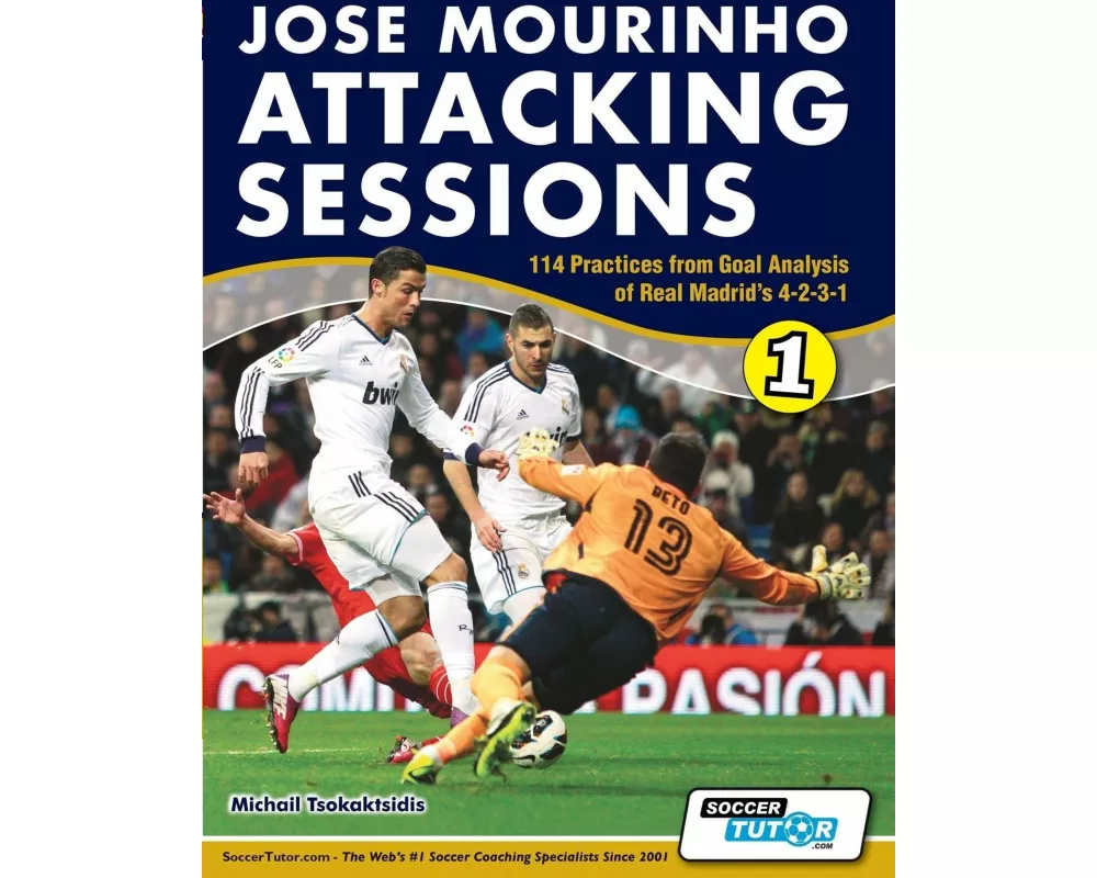 Jose Mourinho Attacking Sessions - 114 Practices from Goal Analysis of Real Madrid's 4-2-3-1