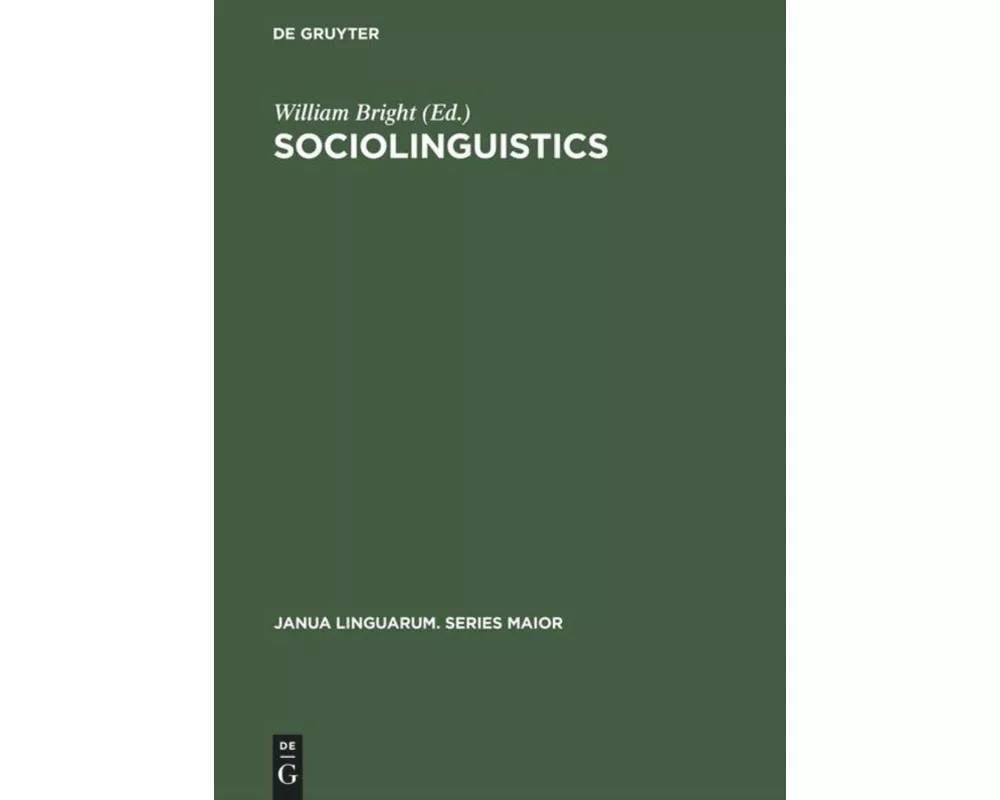 Sociolinguistics