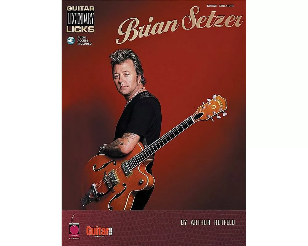 Brian Setzer - Guitar Legendary Licks Book/Online Audio