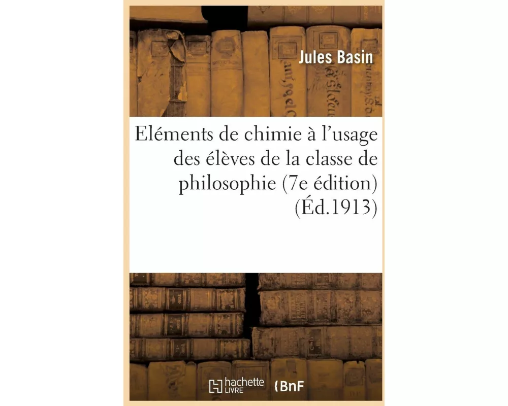 Eléments de chimie
