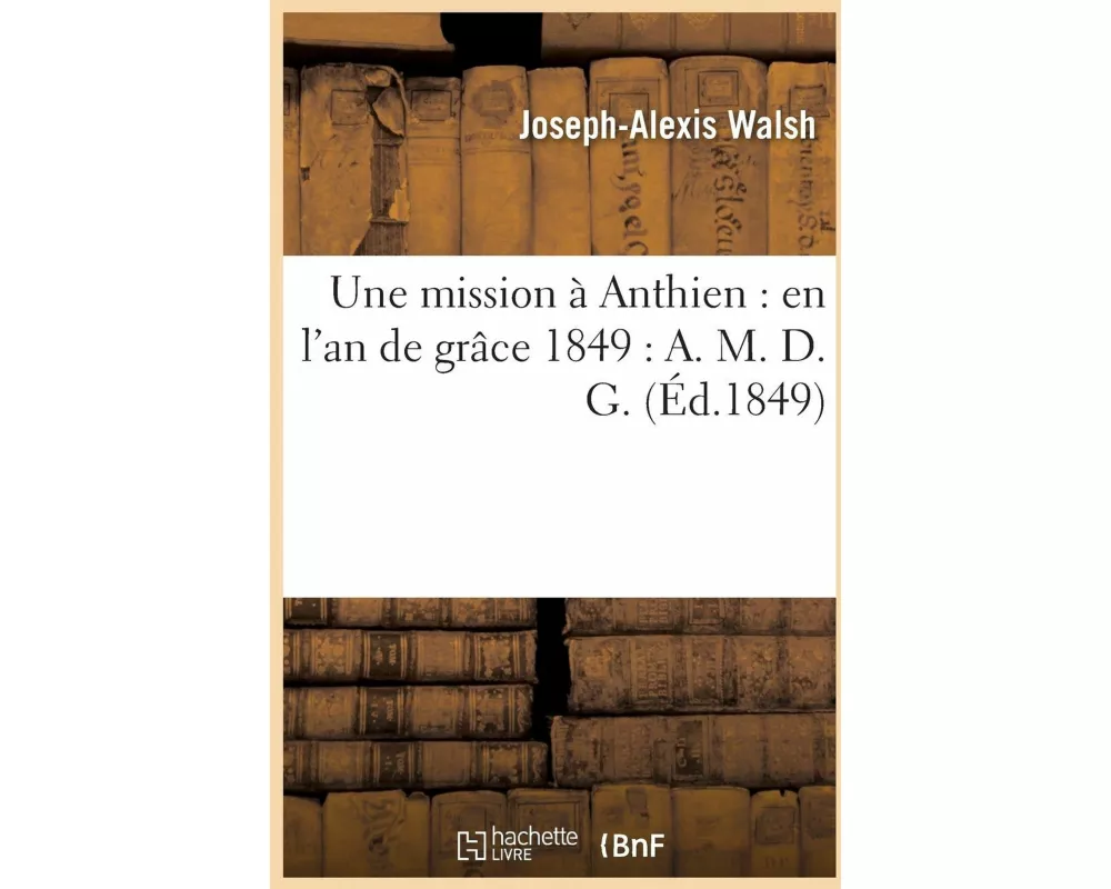 Une mission à Anthien