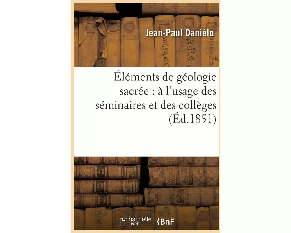 Éléments de géologie sacrée
