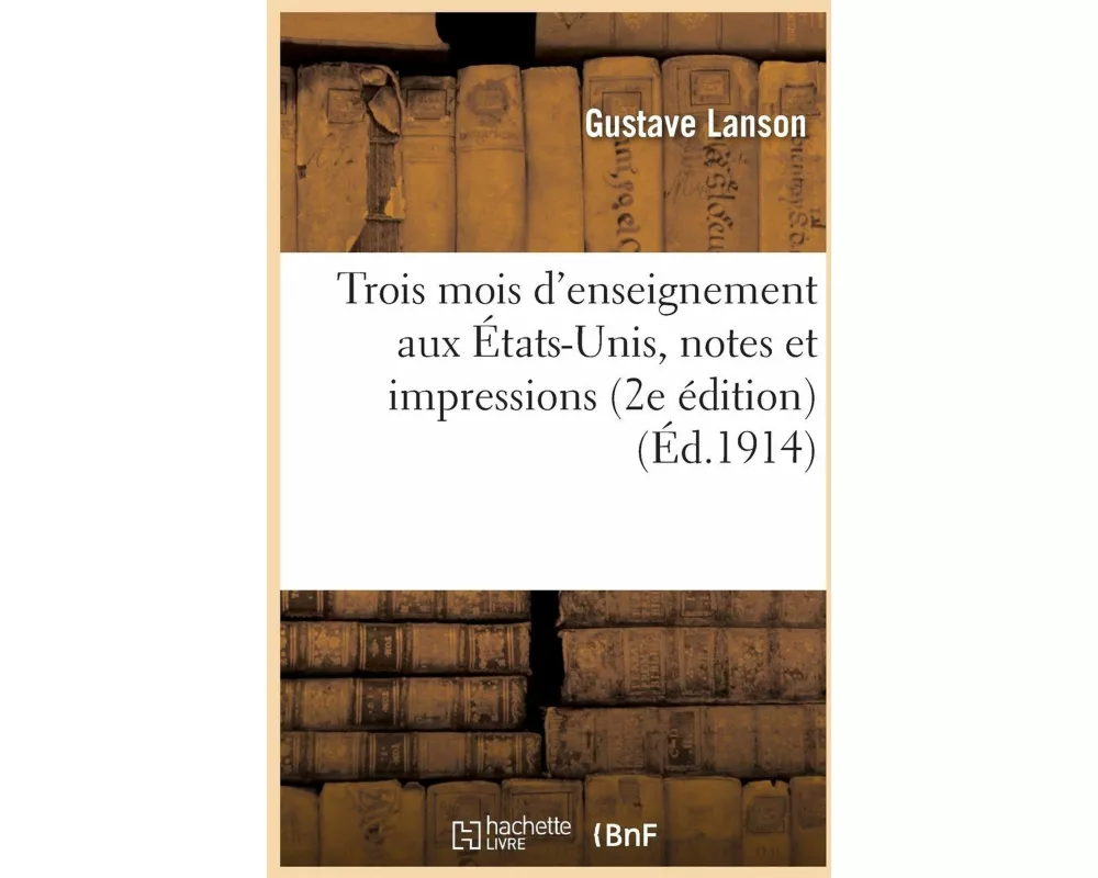 Trois mois d'enseignement aux États-Unis