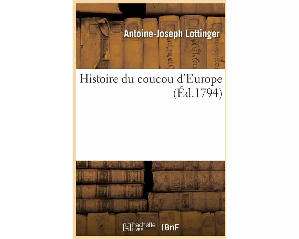 Histoire Du Coucou d'Europe