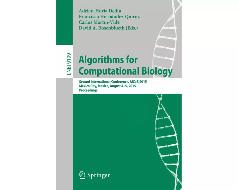 Algorithms for Computational Biology