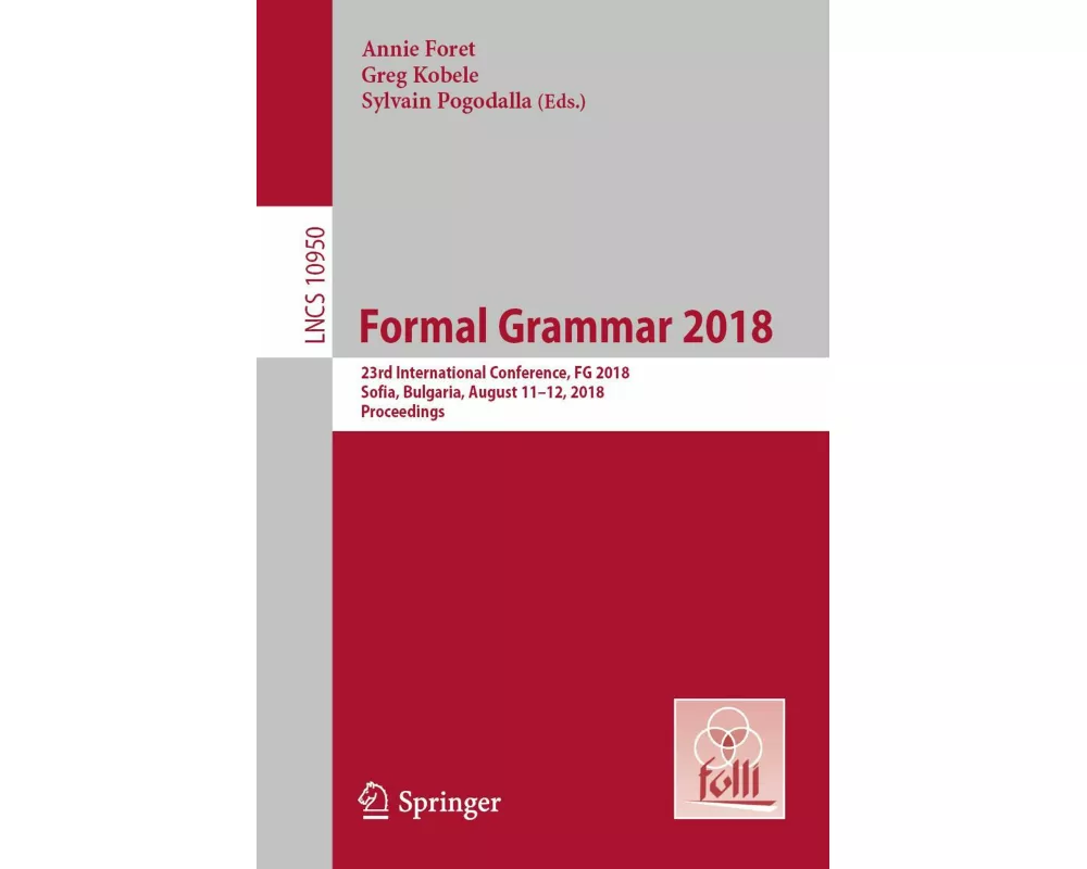 Formal Grammar 2018