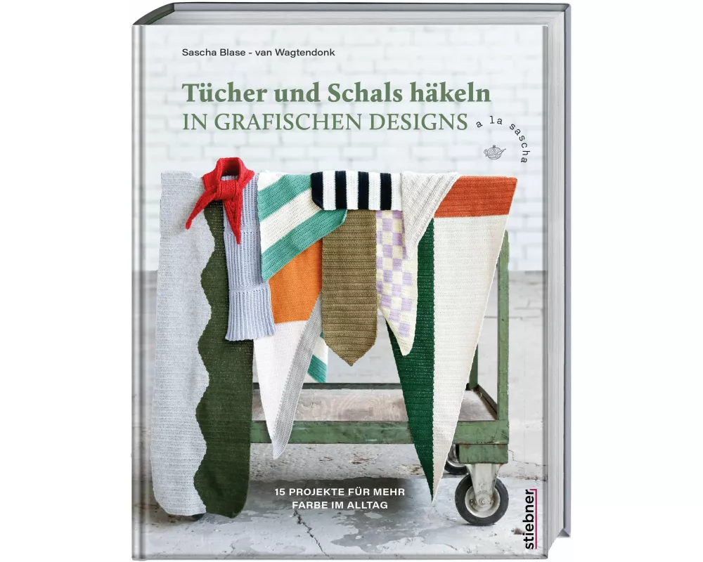 Tücher und Schals häkeln in grafischen Designs