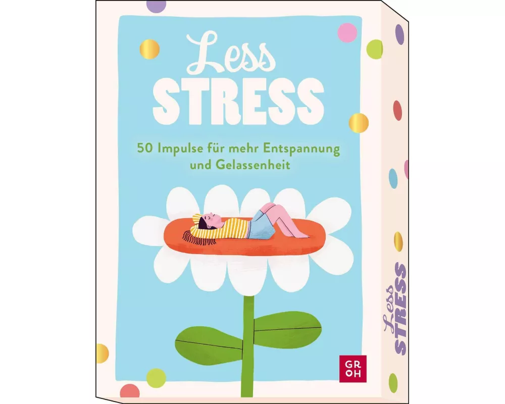 Impulskarten: Less stress – 50 Impulse für mehr Entspannung und Gelassenheit