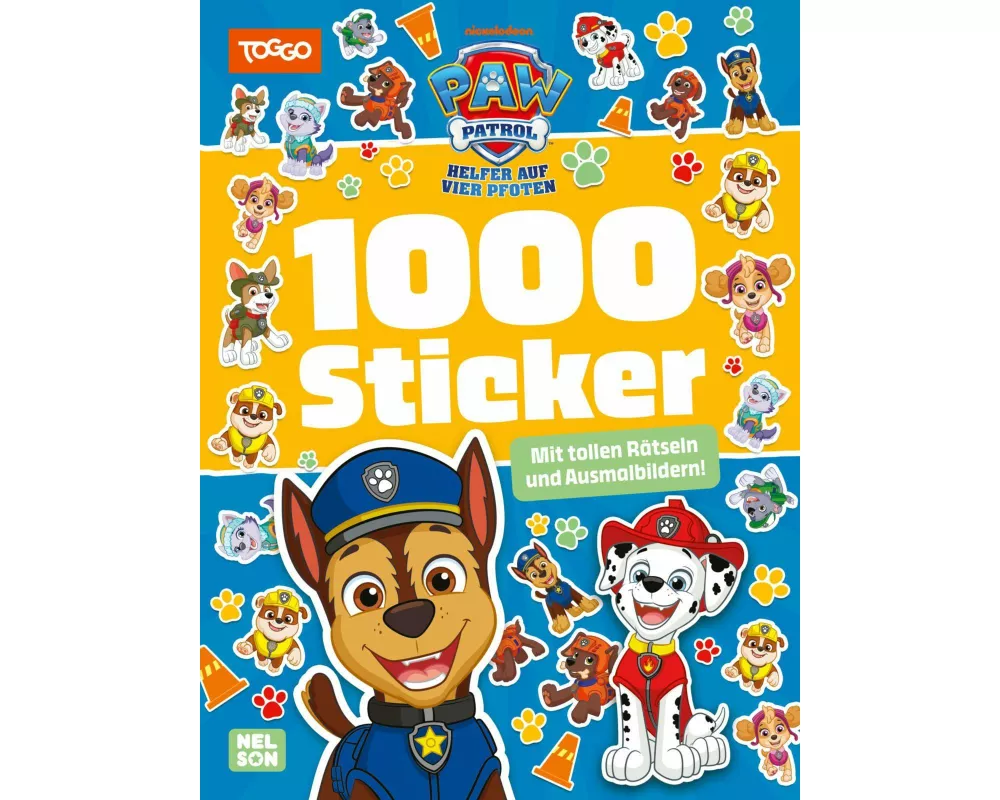 PAW Patrol Mitmachbuch: 1000 Sticker