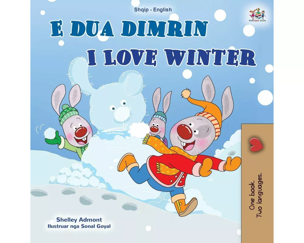 I Love Winter (Albanian English Bilingual Book for Kids)