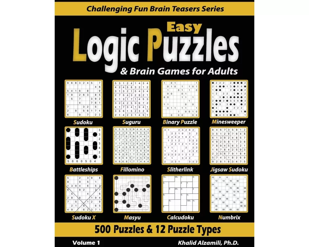 Easy Logic Puzzles & Brain Games for Adults