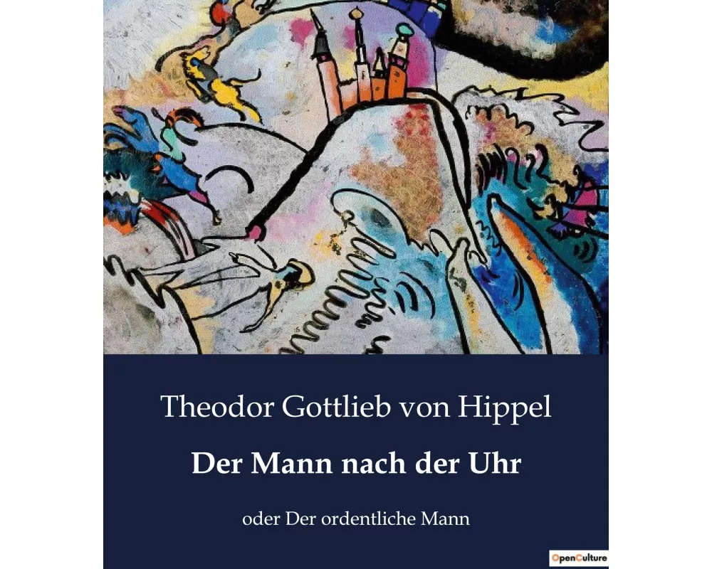 Der Mann nach der Uhr