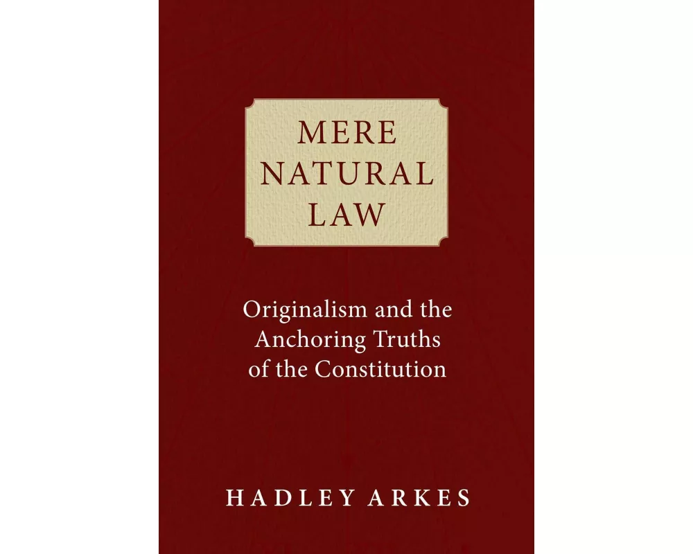 (Cancelled) Mere Natural Law