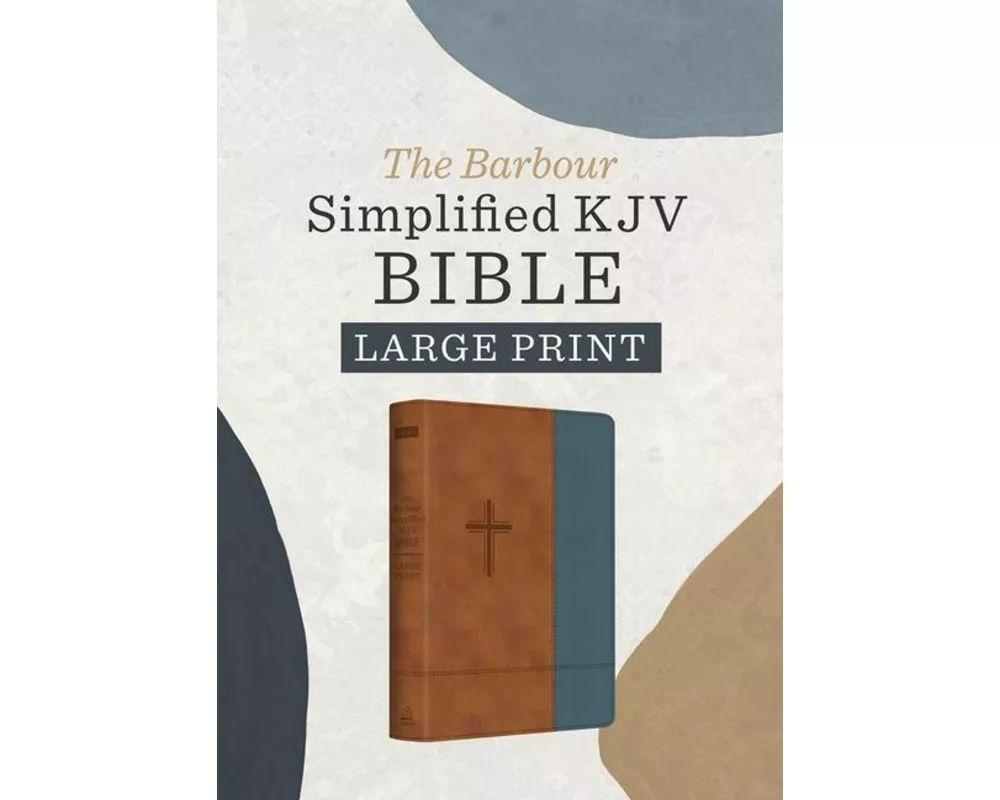 The Barbour Simplified Kjv--Large Print [Rust & Stone Cross]