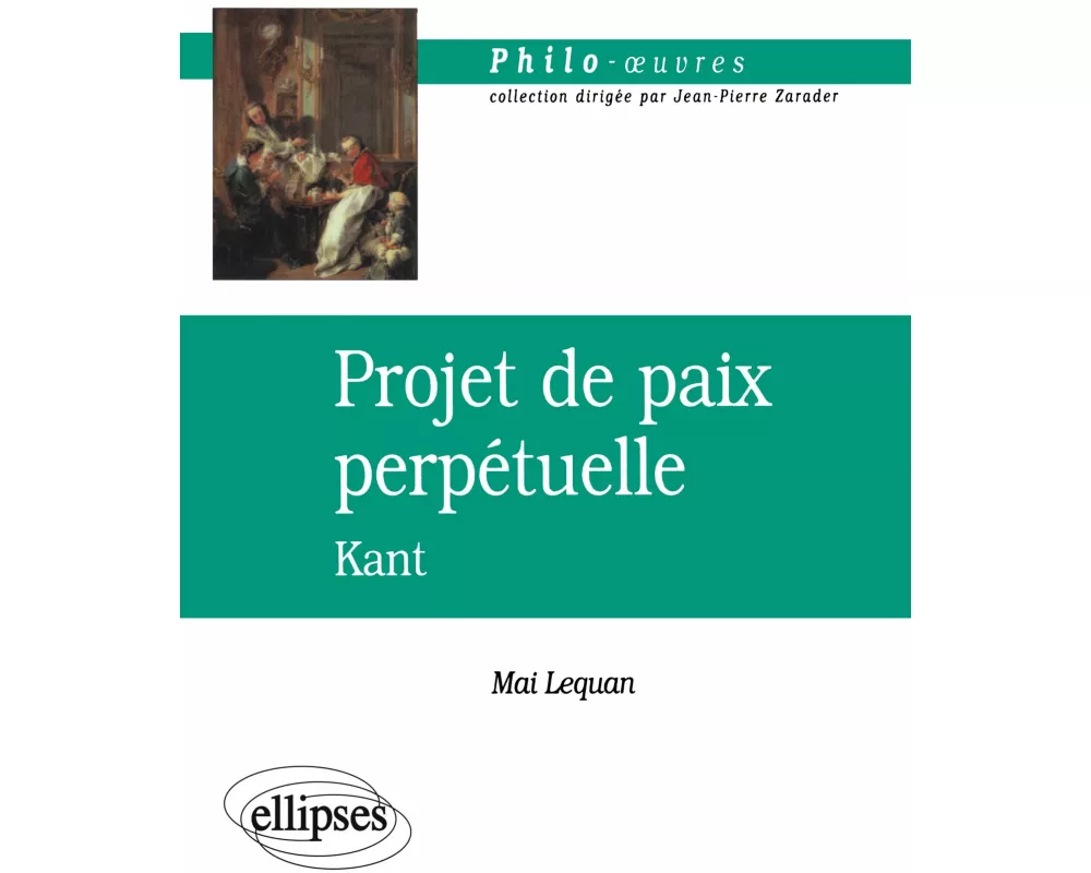 Kant, Projet de paix perpétuelle