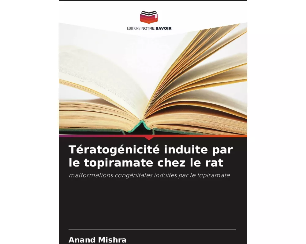 Tératogénicité induite par le topiramate chez le rat