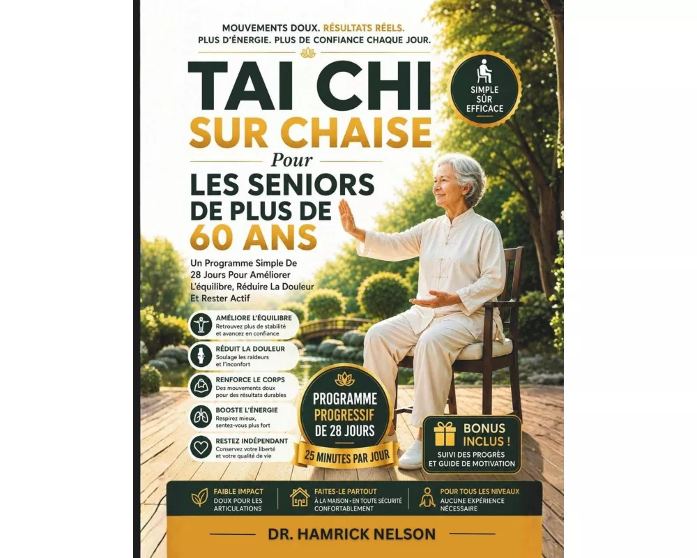 Tai Chi Sur Chaise Pour Les Seniors De Plus De 60 Ans