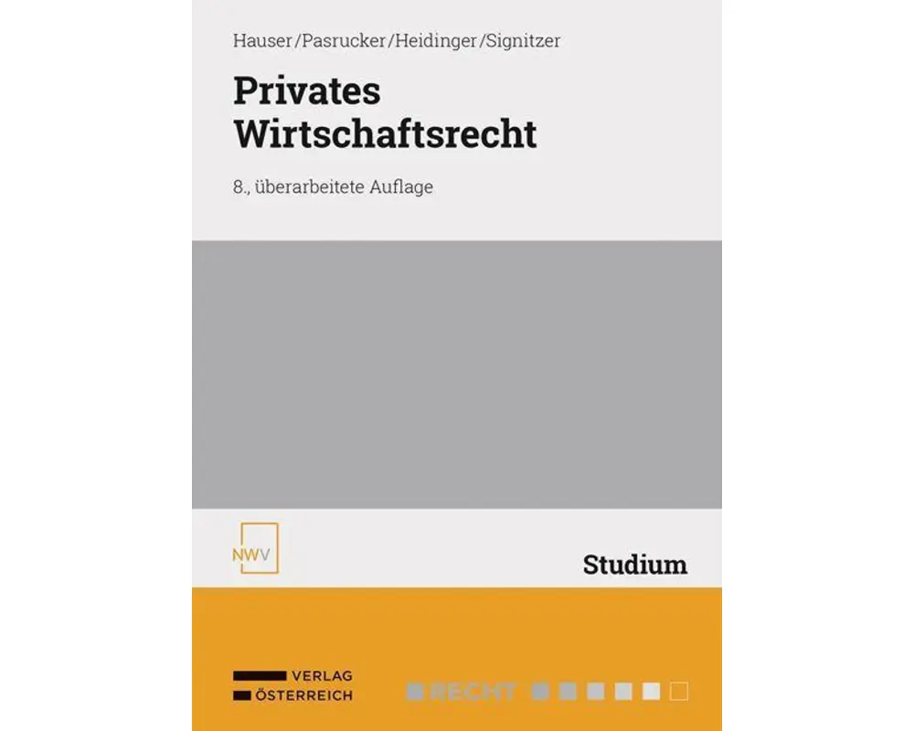 Privates Wirtschaftsrecht