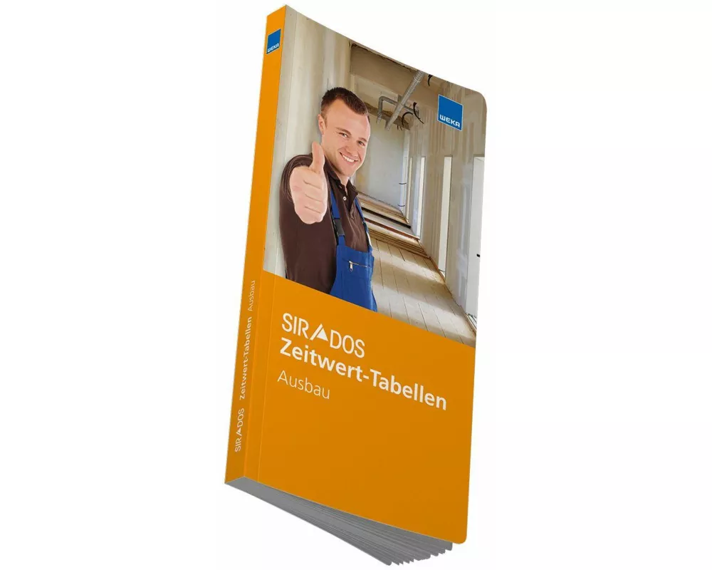 SIRADOS Zeitwert-Tabellen Ausbau
