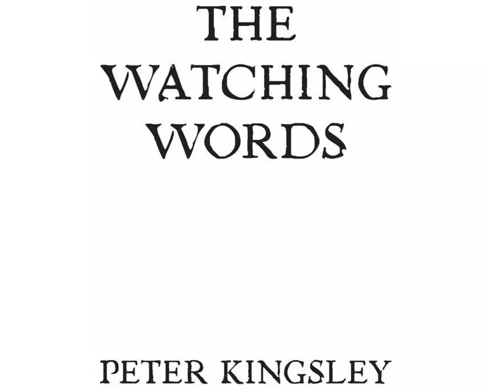 The Watching Words