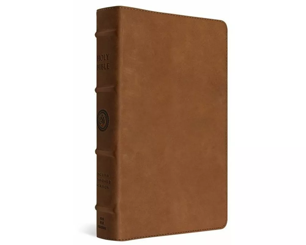 ESV Heirloom Bible, Scriptura Sacra: Personal Size Reference Edition (Cowhide, British Tan)