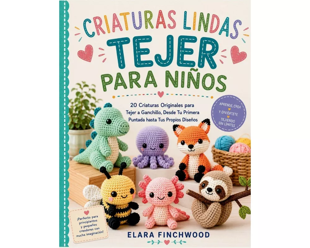 Criaturas Lindas Tejer Para NiÑos