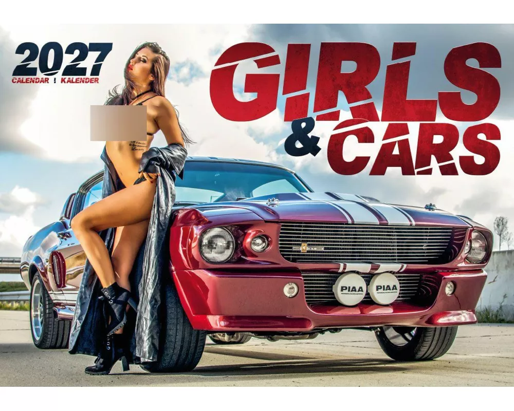 Girls and Cars Kalender 2027 - Der sexy Autokalender
