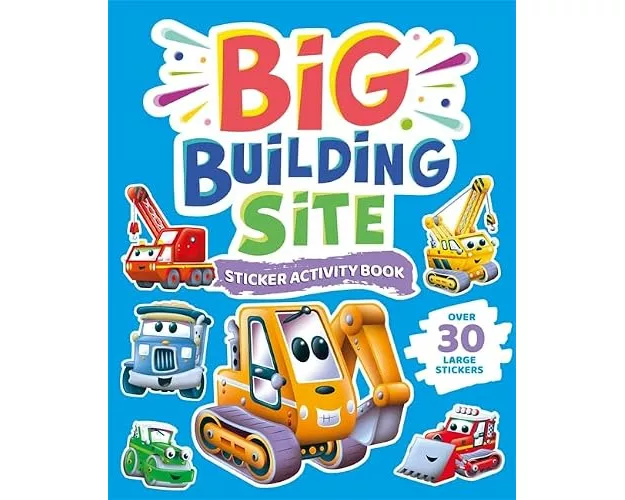 Big Building Site Sticker Activity Book