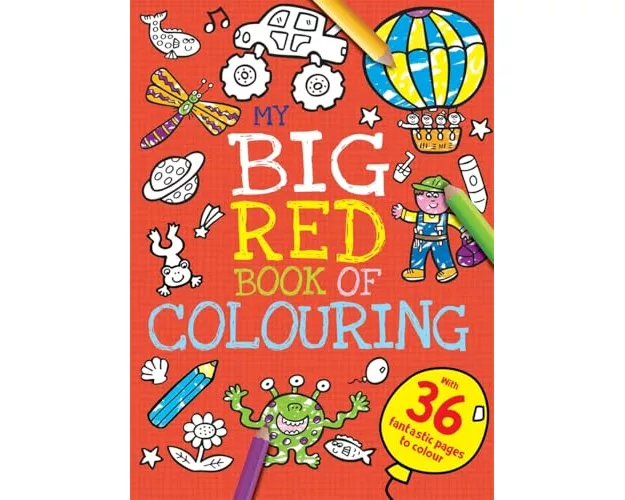 My Big Red Book of Colouring