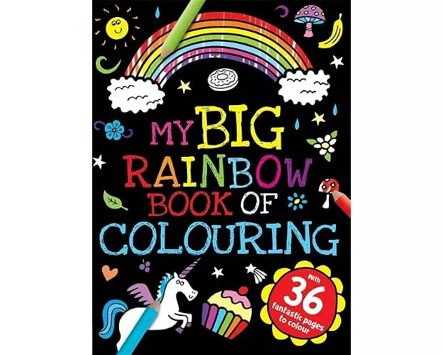 My Big Rainbow Book of Colouring