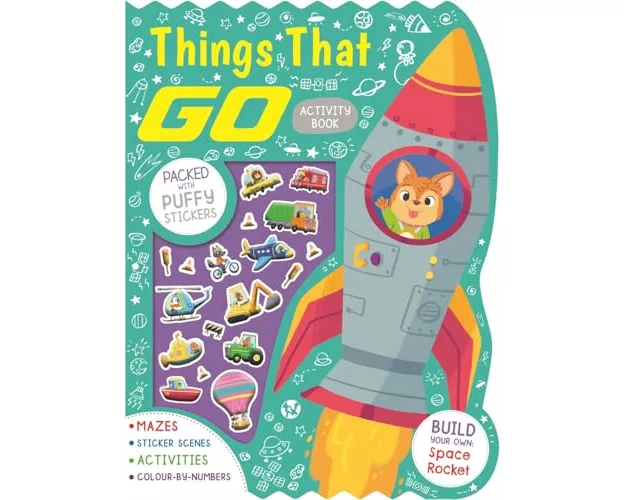 Things That Go Activity Book