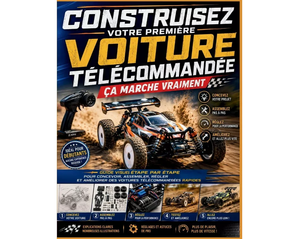 Construisez votre première voiture télécommandée Ça marche vraiment