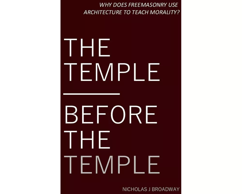 The Temple Before The Temple