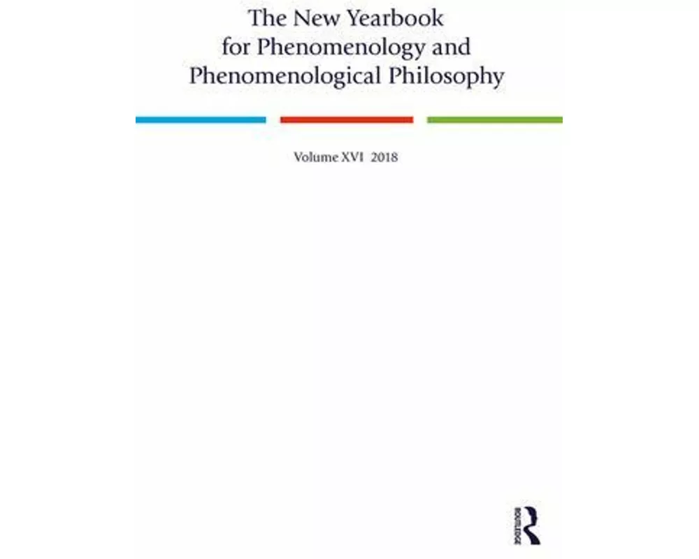 The New Yearbook for Phenomenology and Phenomenological Philosophy