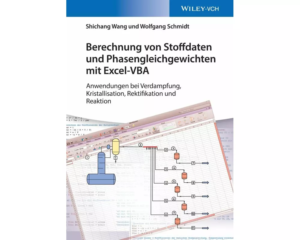 Berechnung von Stoffdaten und Phasengleichgewichten mit Excel-VBA