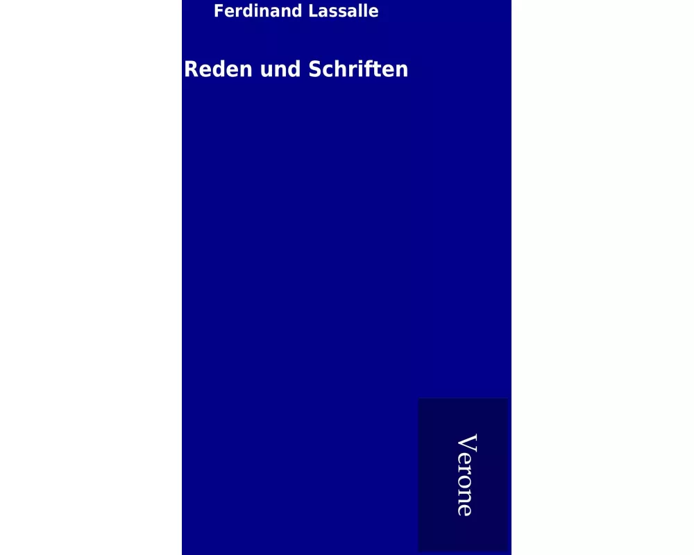 Reden und Schriften
