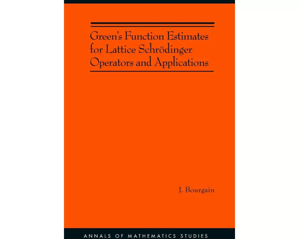 Green's Function Estimates for Lattice Schrödinger Operators and Applications