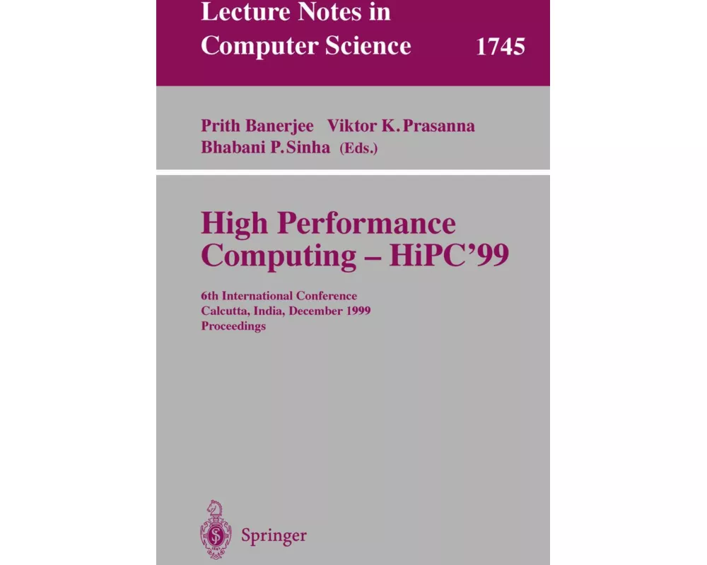 High Performance Computing - HiPC'99