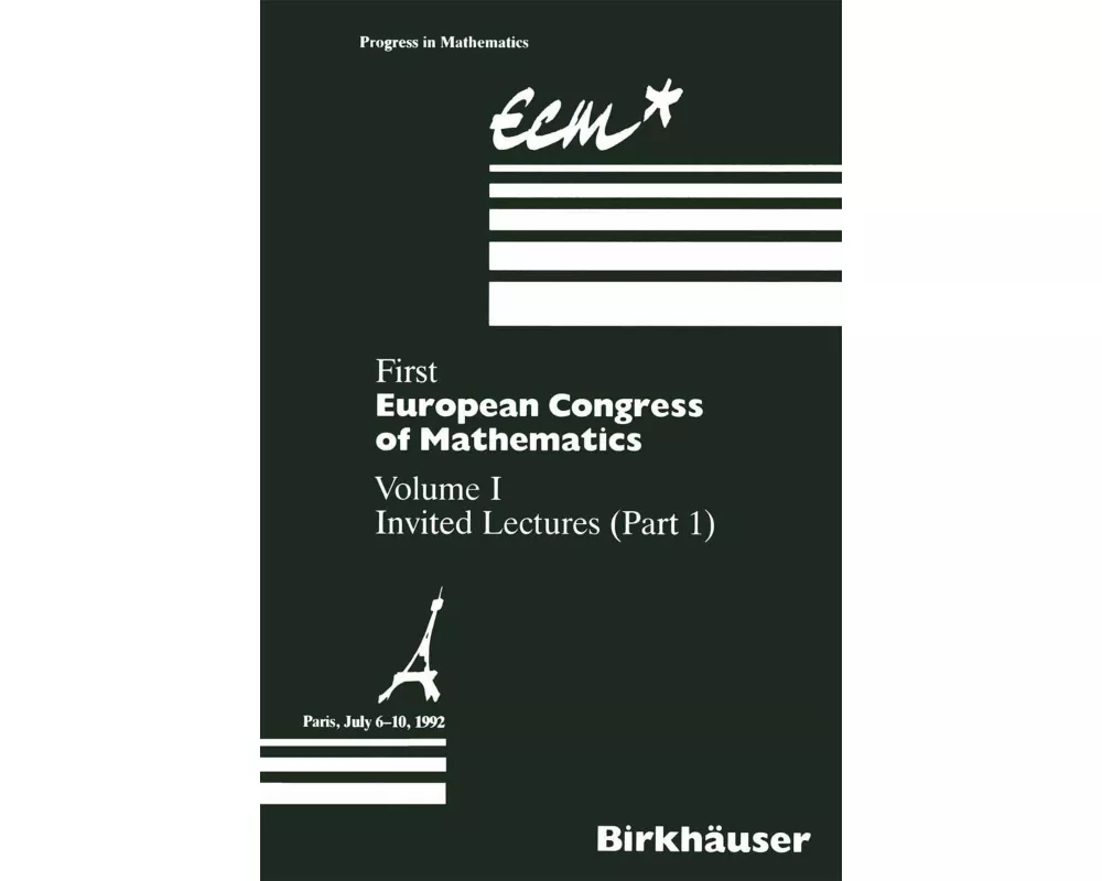 First European Congress of Mathematics