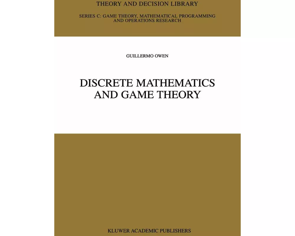 Discrete Mathematics and Game Theory