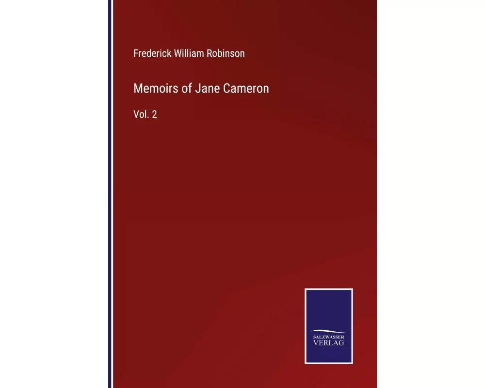 Memoirs of Jane Cameron
