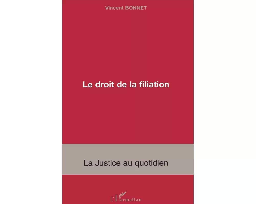 Le droit de la filiation