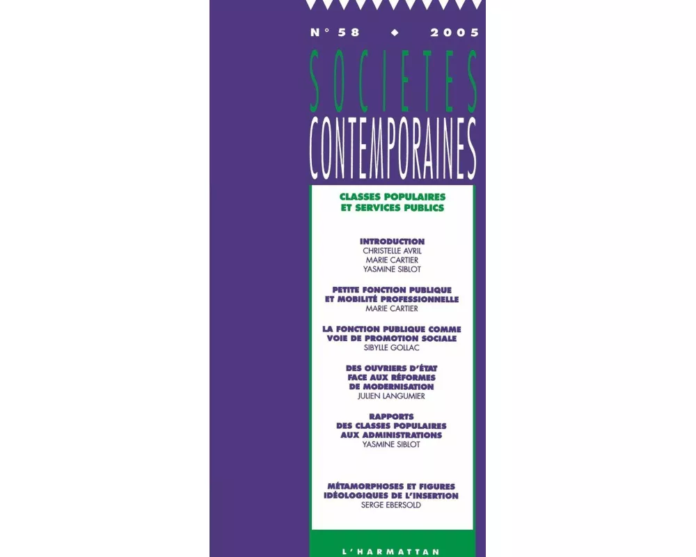 Classes populaires et services publics